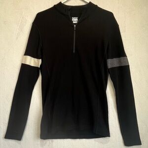 GIANT Wool Quarter Zip Pullover Sz Medium Cycling Biking Outdoors Cold Weather